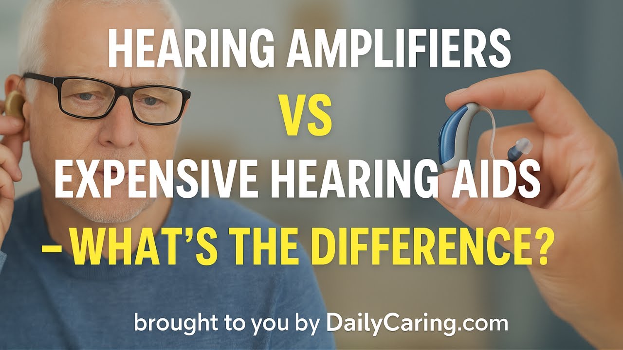 Hearing Amplifiers vs Expensive Hearing Aids - What's the Difference?