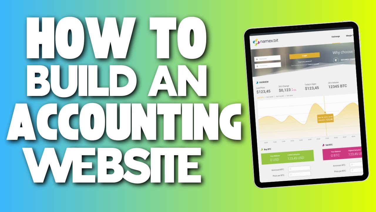 Build an Accounting Website Do It Yourself!