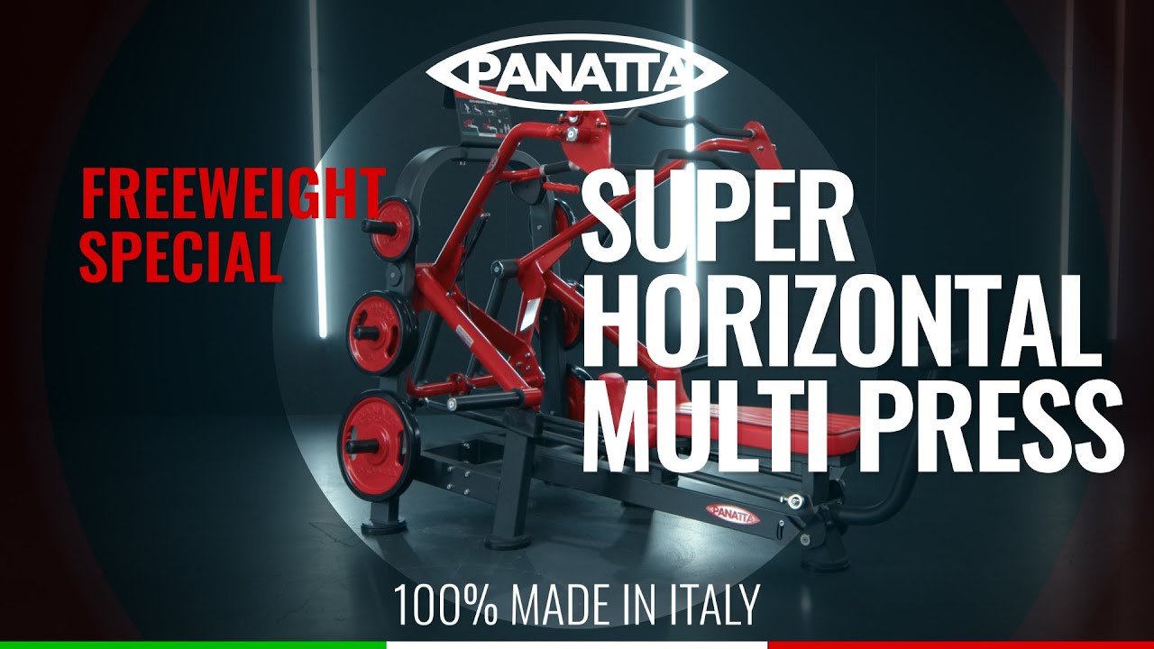 Upper Body | Super Horizontal Multi Press | Panatta | Free Weight Special