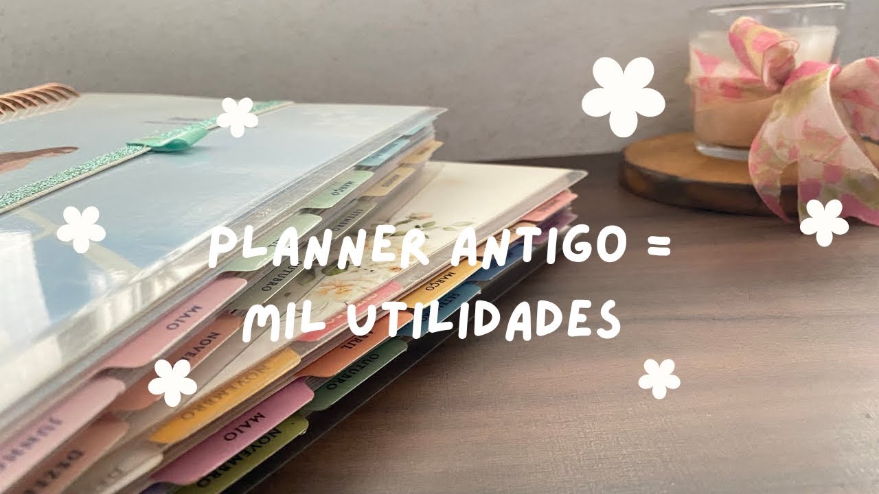 O que eu faço com meus planners antigos 📓