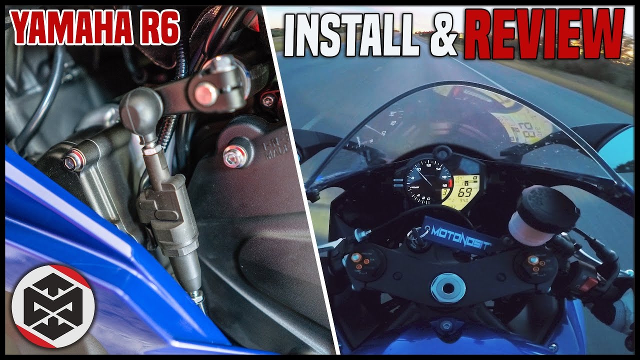 Yamaha R6 Build - Quickshifter Install & First Ride / Review!!