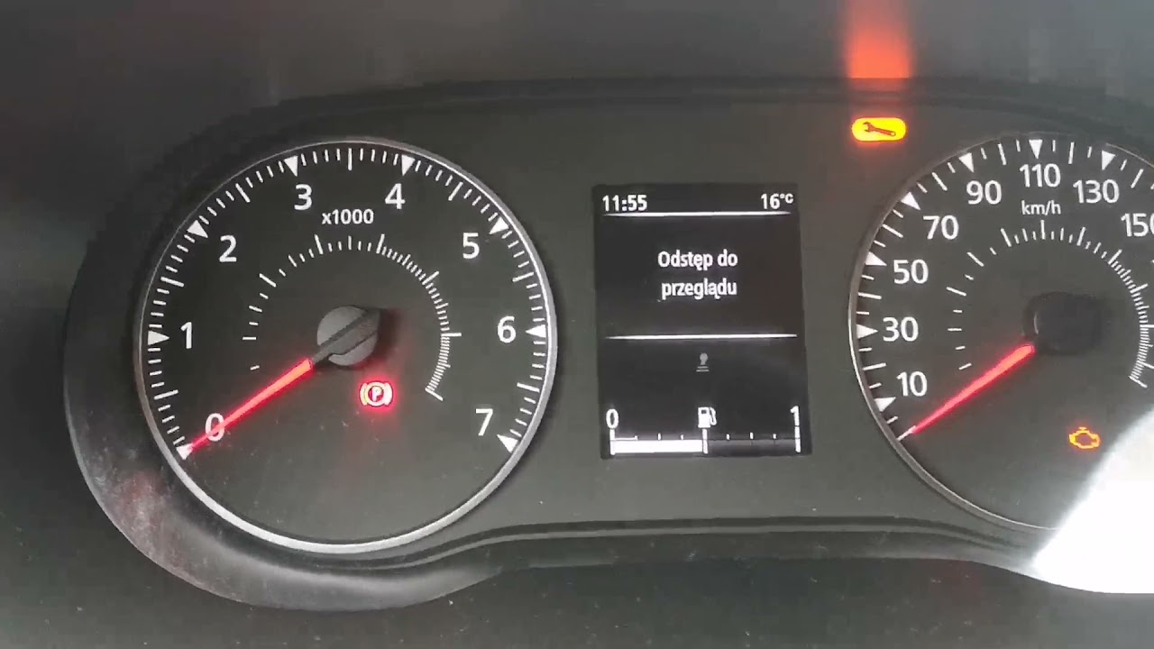 Dacia Duster kasowanie inspekcji serwisowej