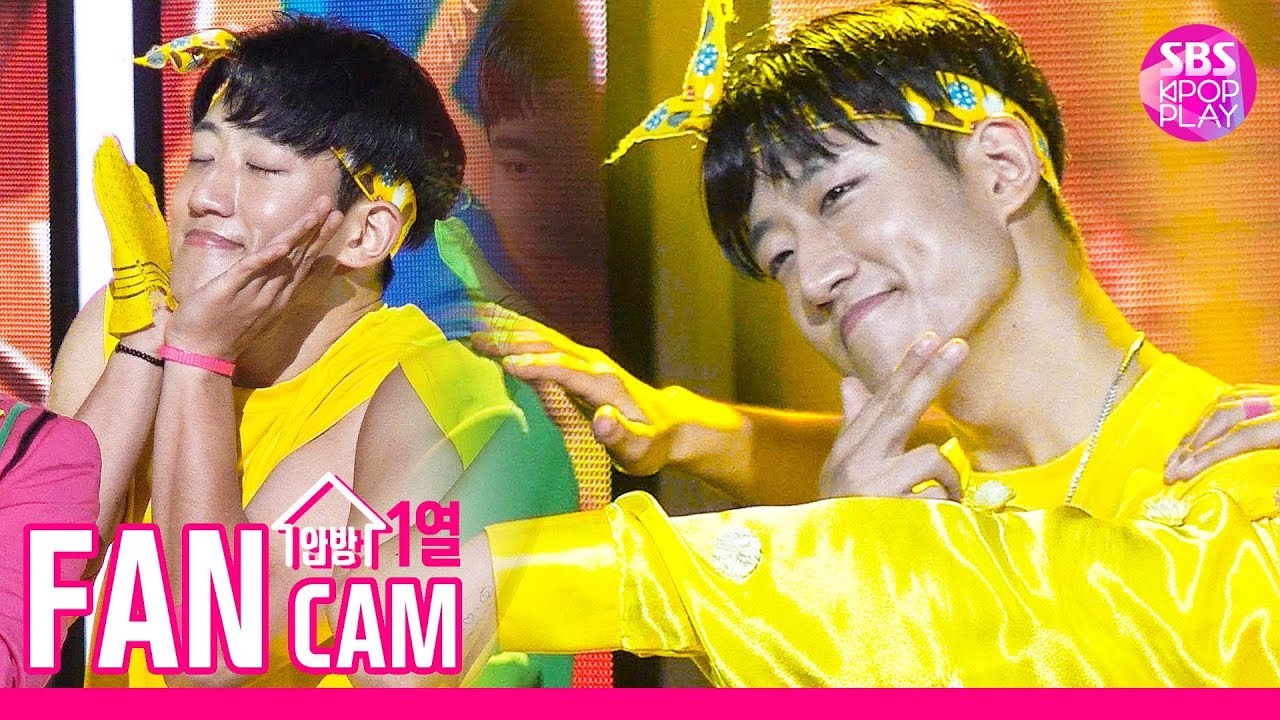 [안방1열 직캠4K] 노라조 반다나 댄서  '샤워' (NORAZO SHOWER Fancam)│@SBS Inkigayo_2019.9.8