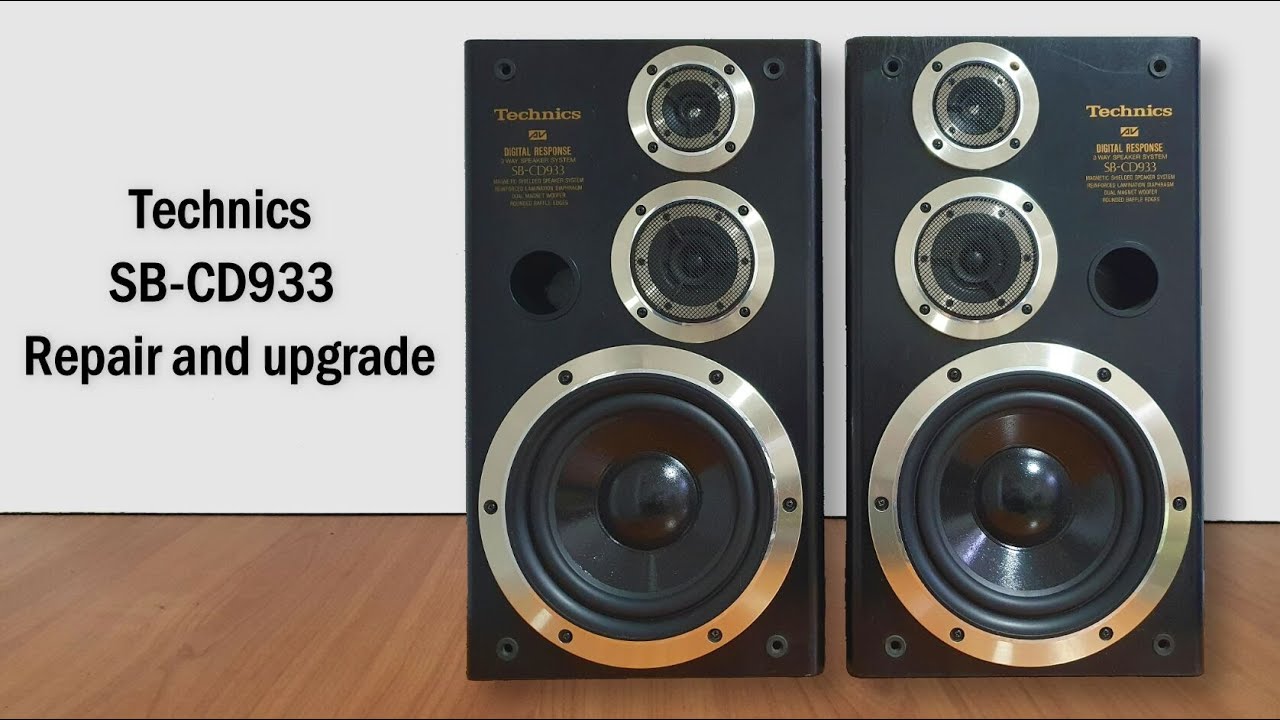 Technics SB-CD933 - Repair and upgrade