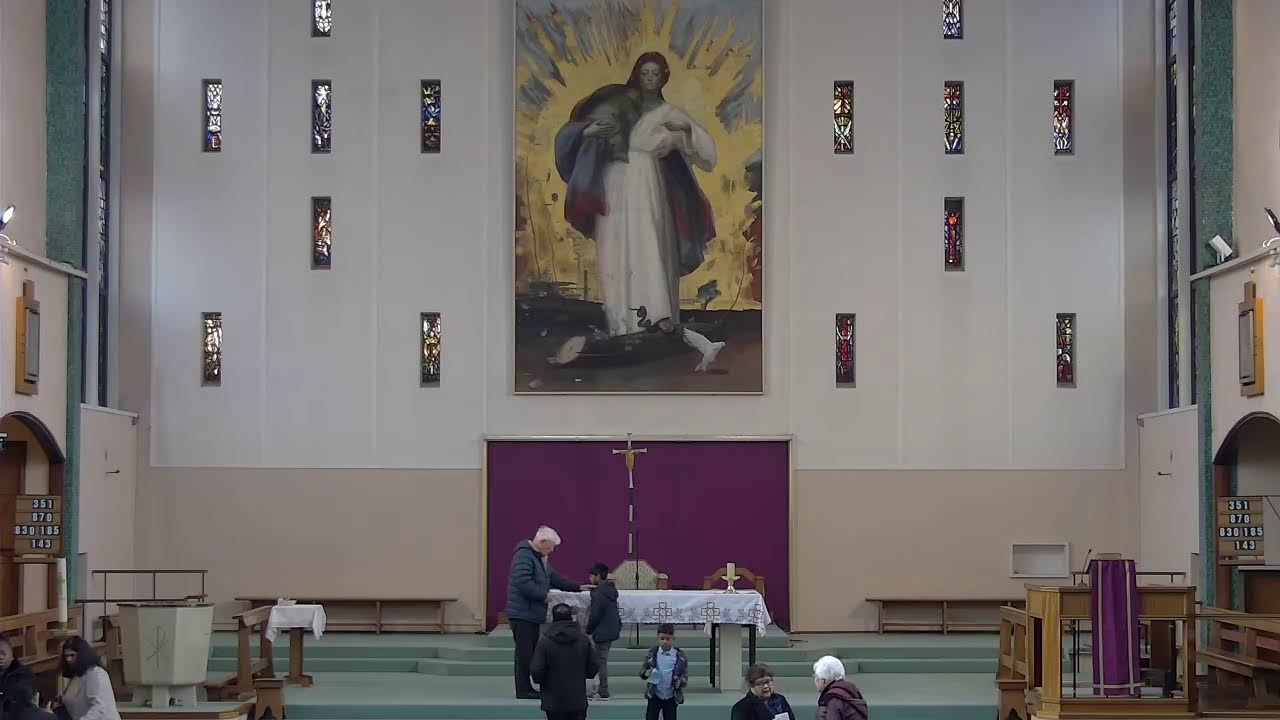 1 Sunday of Lent . Mass from Hayes. 10am 22 February 2026