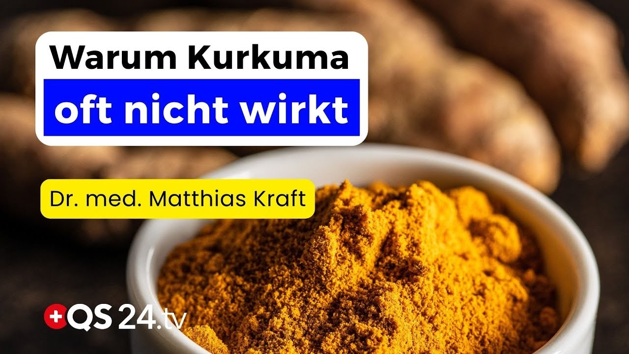 Die bittere Wahrheit über Kurkuma: Warum Ihr Körper es kaum nutzen kann | Dr. med. Matthias Kraft