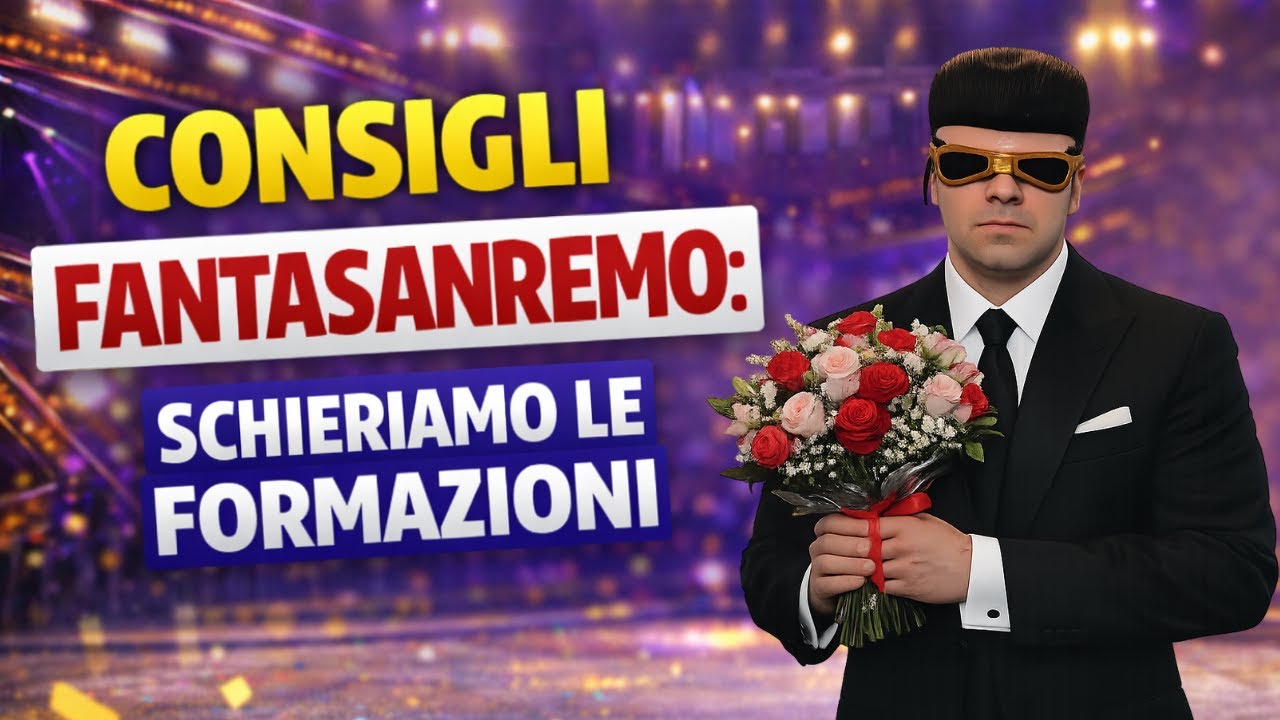 CONSIGLI FANTASANREMO: SCHIERIAMO LE FORMAZIONI
