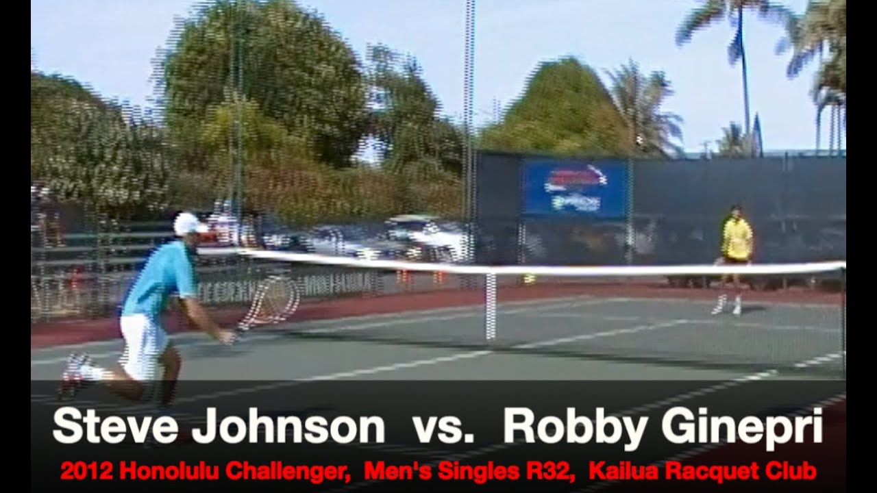 Steve Johnson v Robby Ginepri R32 HLTS - 2012 Honolulu Challenger