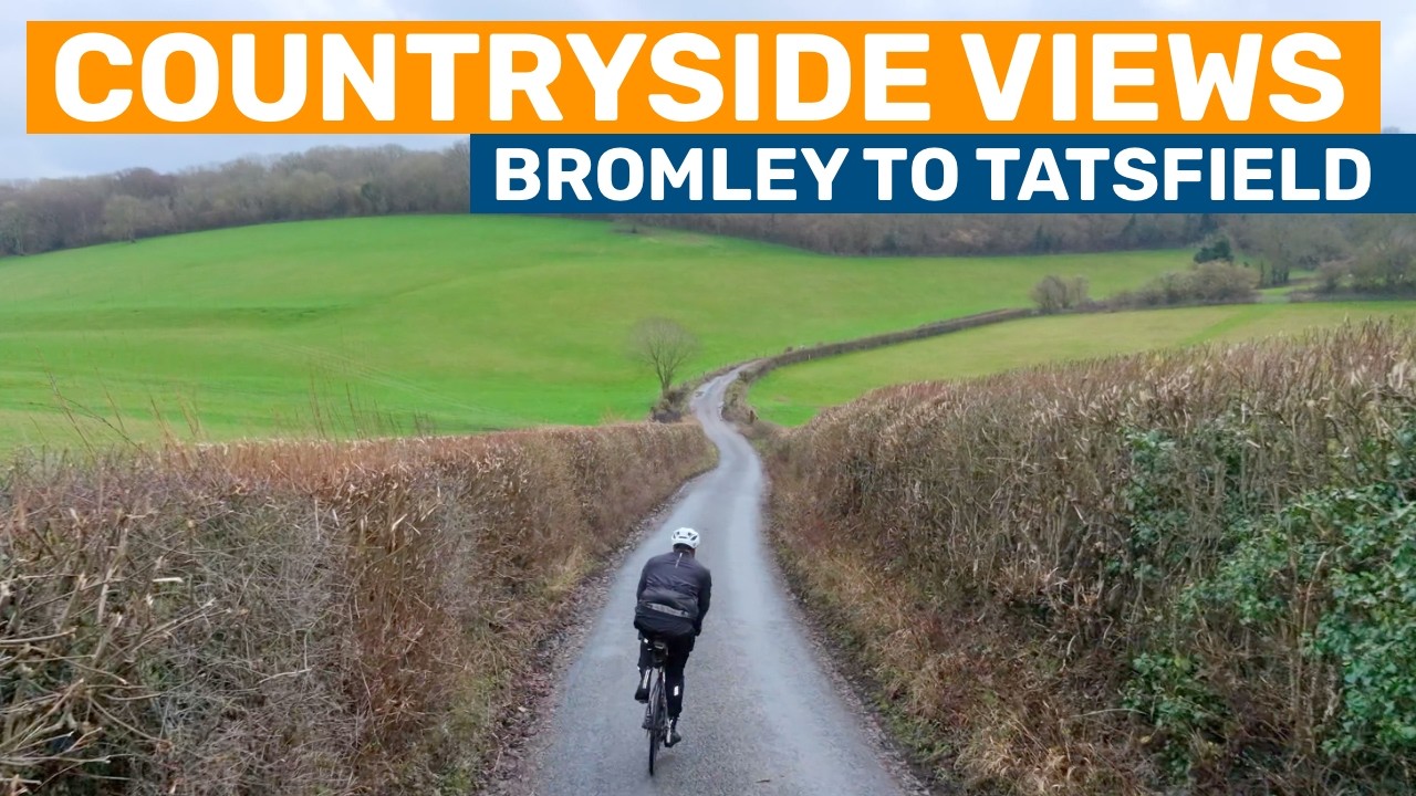 Scenic Climbs, Fast Descents & Countryside Views | Bromley to Tatsfield Loop