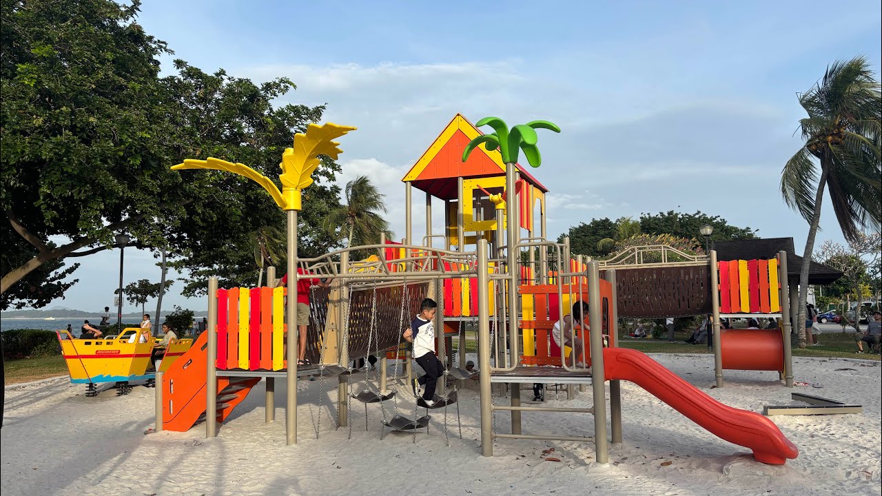 Changi beach park -2 | Singapore 🇸🇬 🌳😍