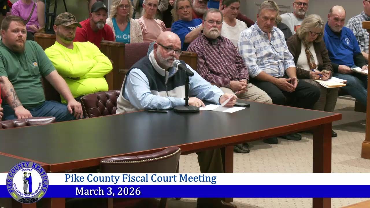 Pike County Fiscal Court Meeting - March 3, 2026