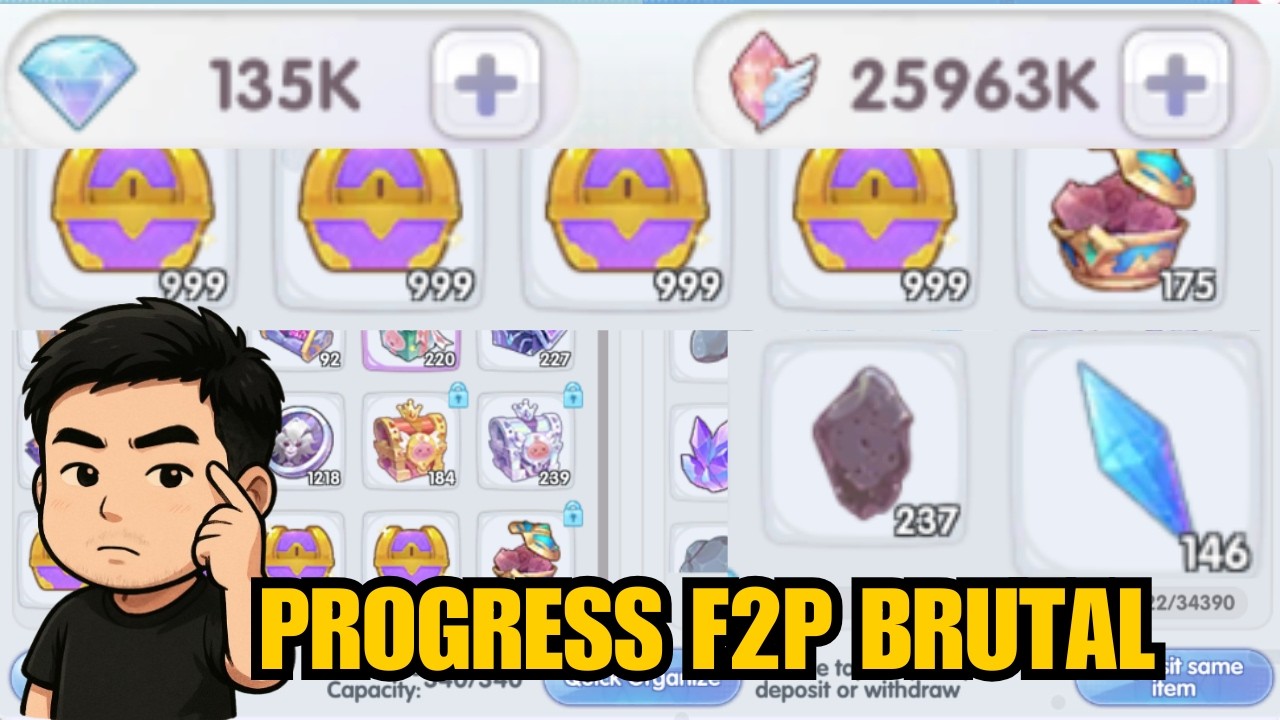 LIVE ID/EN - [ROX SEA] PROGRESS TAUNAN BRUTAL F2P BUJANG (MEDIASHARE:ON)