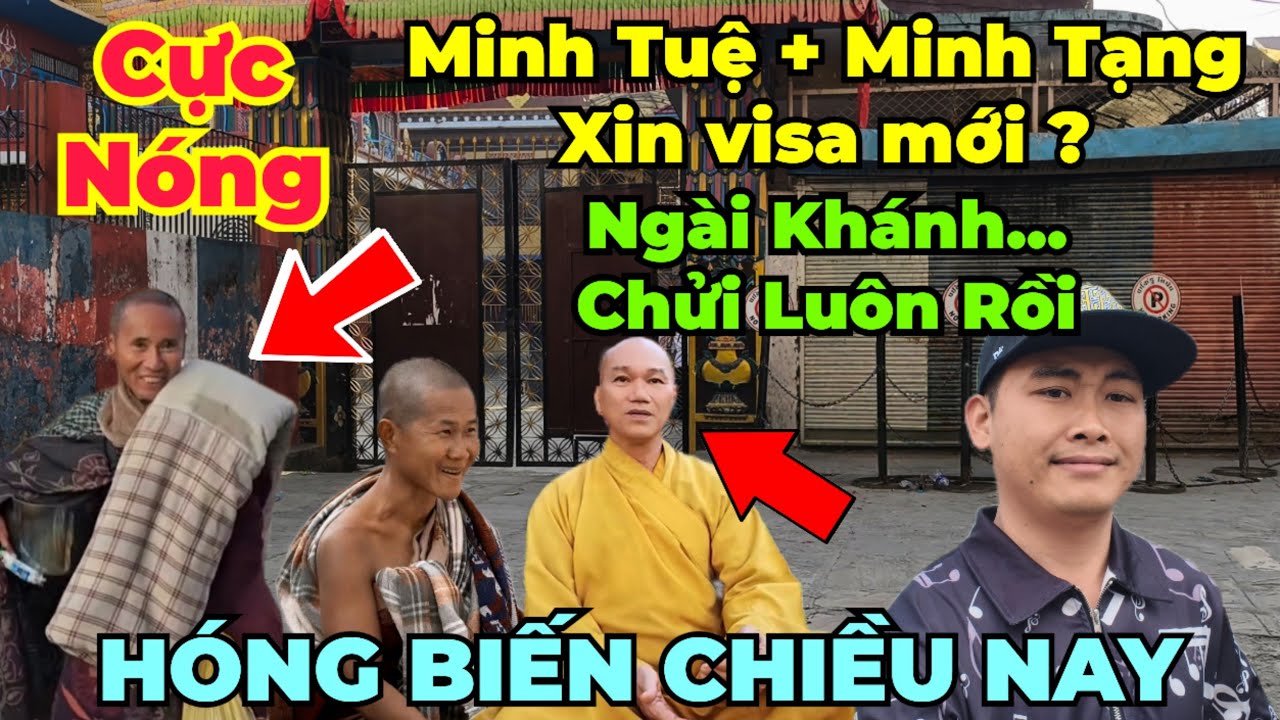 Căng : 2 Khầy xin visa mới lại đi đâu đây ? Ngài Bủ Khá nổi sân chửi luôn rồi. Hóng biến chiều nay
