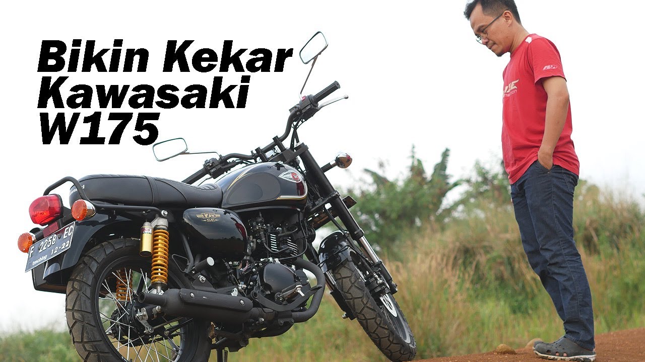 Bikin kaki kaki Kawasaki W175 Tambah Kekar | tmcblog