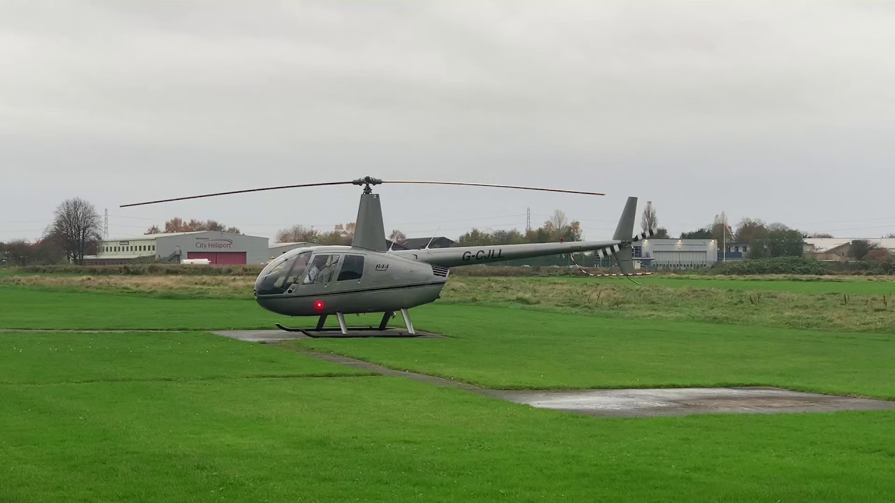 Robinson R44 Raven II Start up and Departure