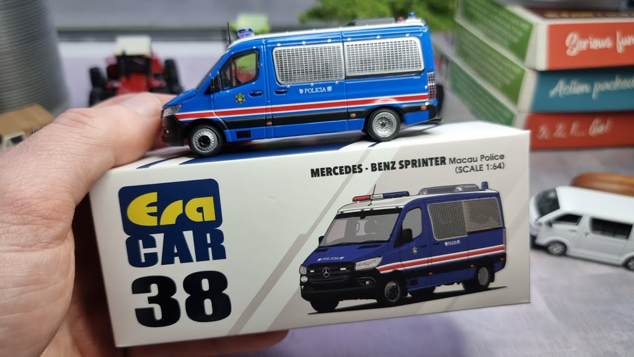 Let's have a look at this Diecast Mercedes Benz Sprinter from Era Car‼️ Any good? #diecast #car