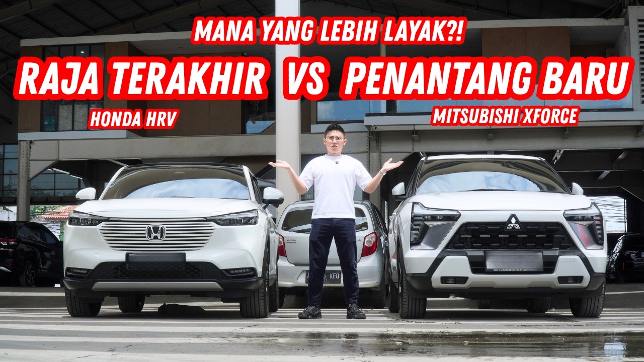 HRV vs XFORCE MANA YANG LEBIH LAYAK?? | MITSUBISHI XFORCE & HONDA HRV Test Drive by FormulaMotorTV