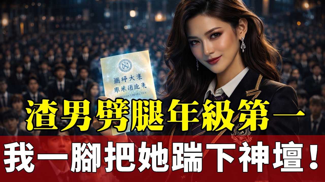 學霸男友嫌我成績差，劈腿年級第一名？本千金不裝了，直接拿下高考省狀元考入清華，讓他倆在台下仰望我！