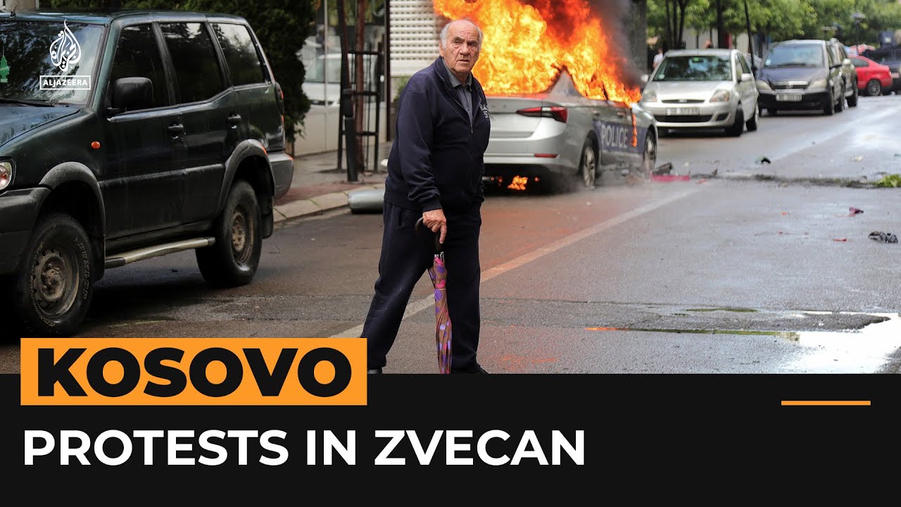 Protesters take to the streets in northern Kosovo | Al Jazeera Newsfeed