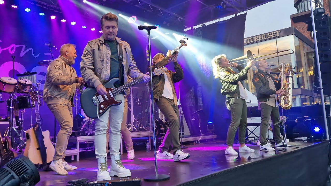 Arvingarna- Nostalgimedley @  Matfestivalen i Skövde 26 Augusti 2023.