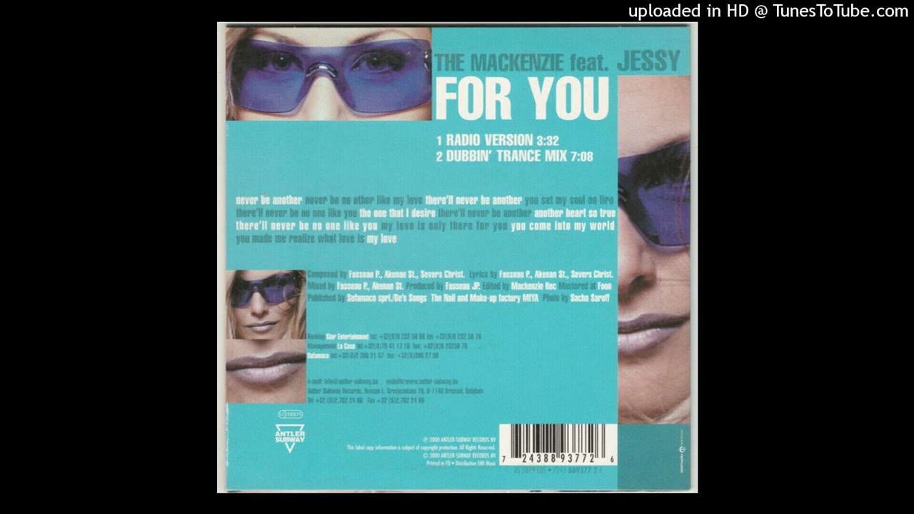 The Mackenzie Feat. Jessy - For You (Dubbin'Trance Mix)