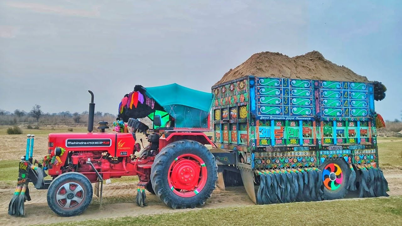 Bajri-mafeya tractor Banas Mi bajari Barti Huwi 🥰बजरी भरतै हुवै!!  #माफिया 