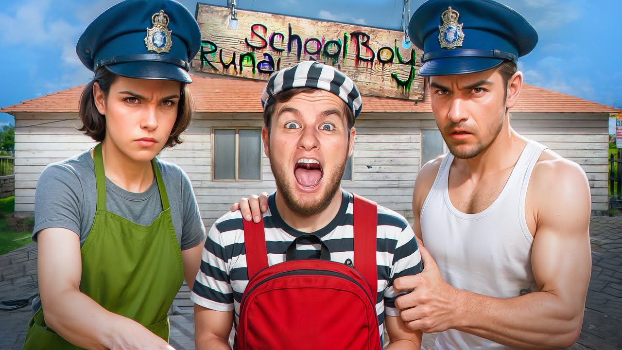 ЗЛЫЕ РОДИТЕЛИ ПОСАДИЛИ МЕНЯ В ТЮРЬМУ В SCHOOLBOY RUNAWAY!