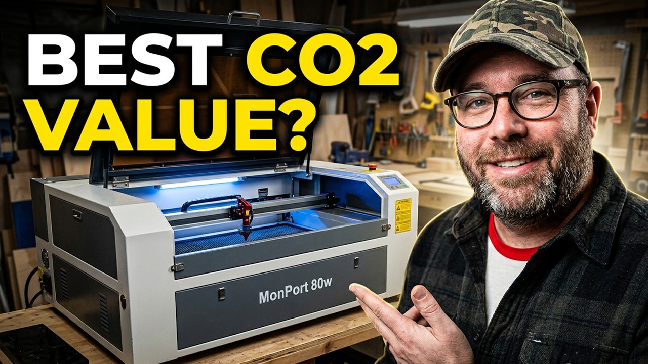 Is it Good?! MonPort 80w CO2 Laser With Autofocus.