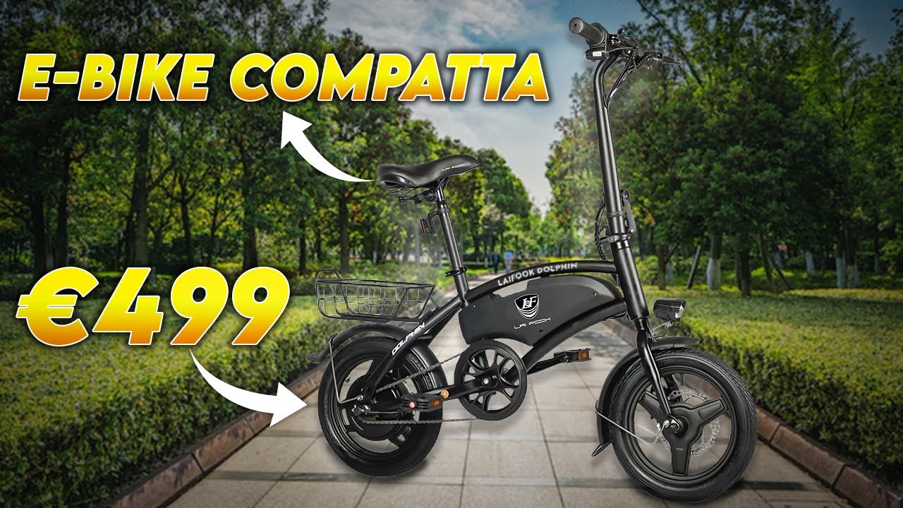 LAIFOOK Dolphin la mini Bici da 14 pollici da portare in vacanza