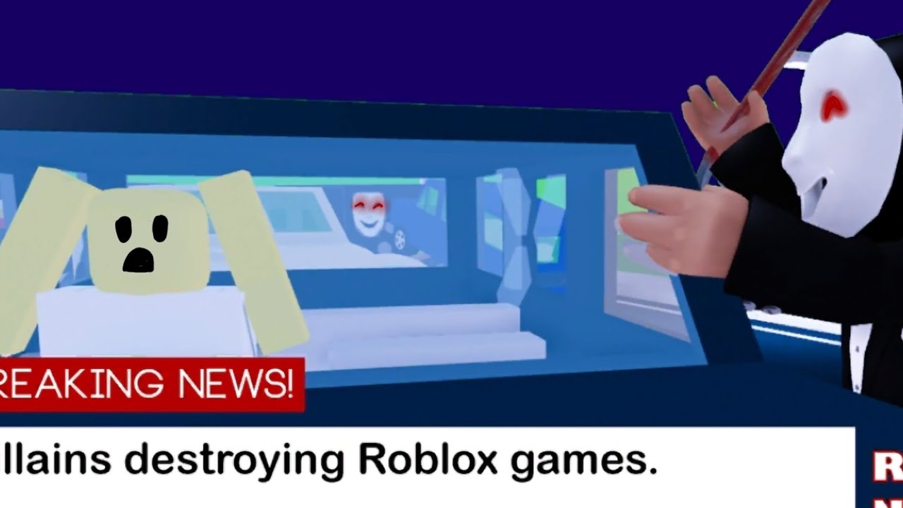 Câu chuyện kỳ lạ ở roblox game💀😄