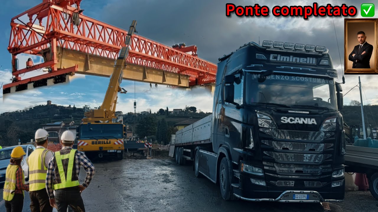 Mancava solo il mio camion per completare il ponte!! Missione compiuta ✅