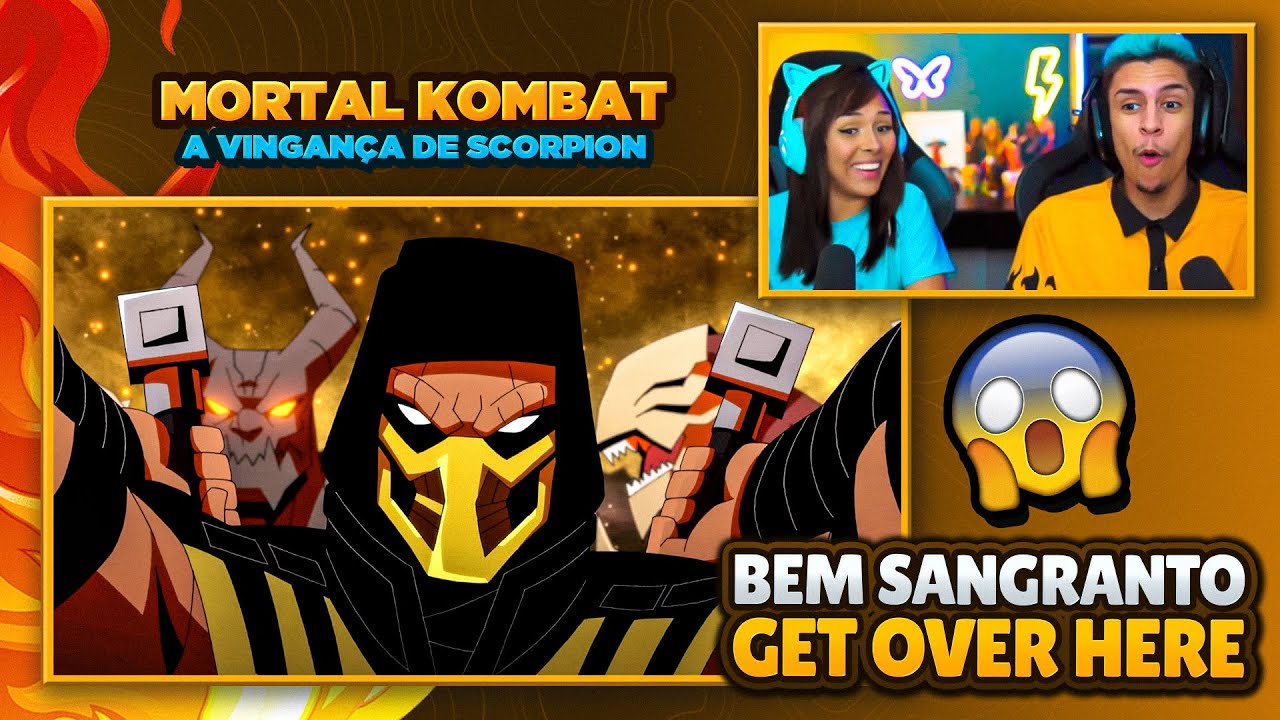 Mortal Kombat: A Vingança de Scorpion | [React em Casal] 🔥