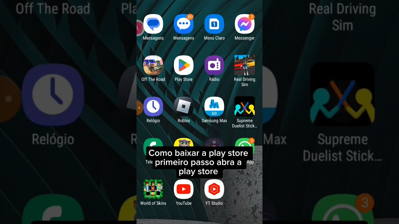 Como baixar play store (&eacute; s&oacute; ironia)#foryouシ
