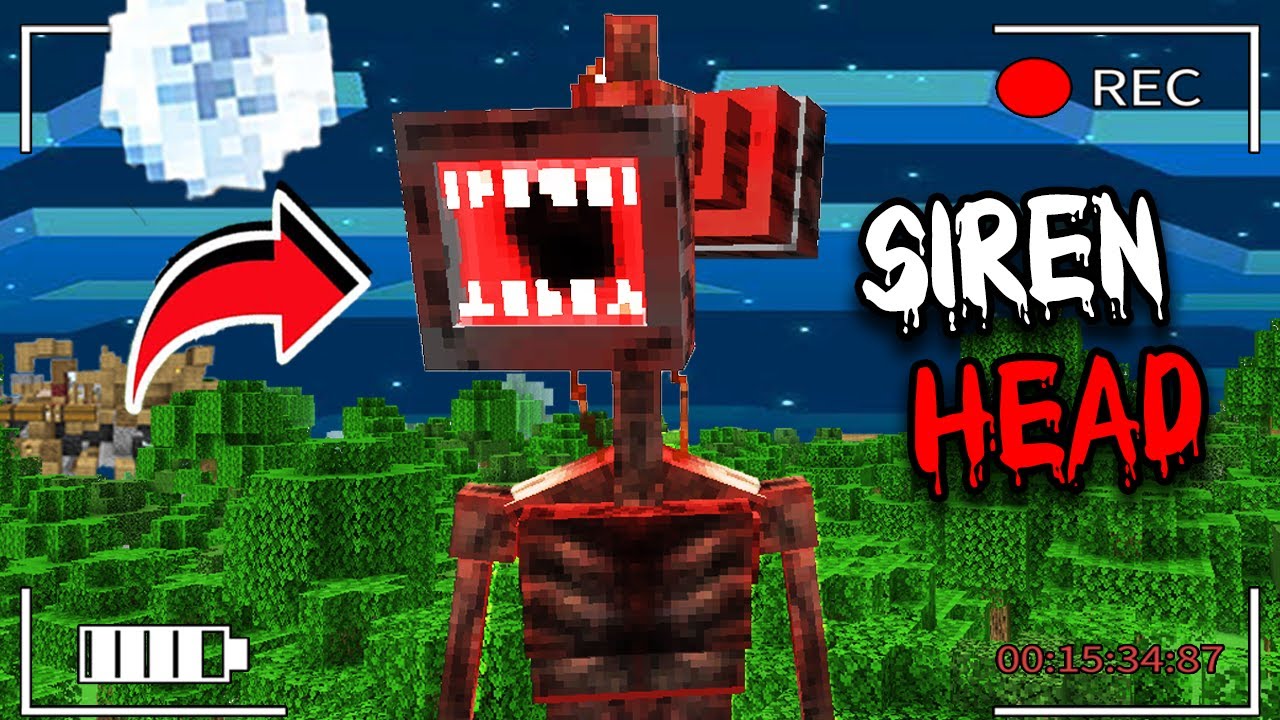 Siren Head a Détruit ma BASE sur ma survie Minecraft From The fog - Ep 15
