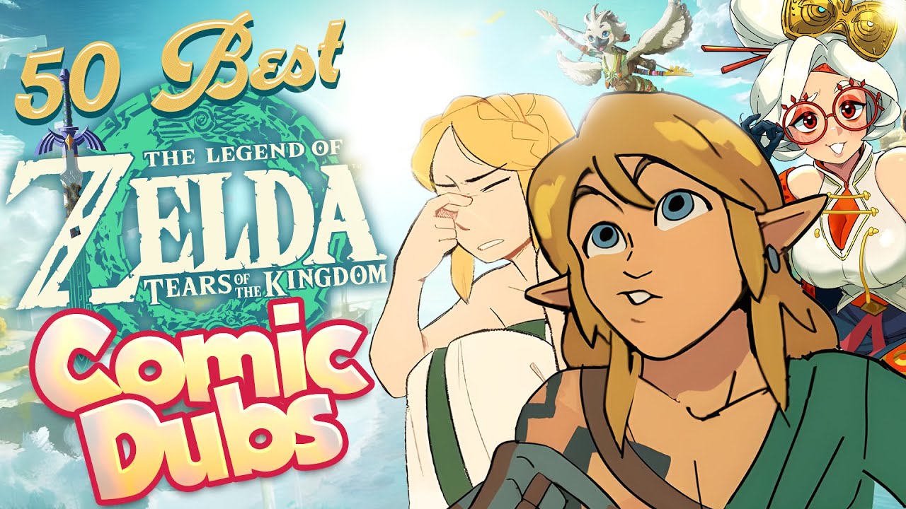 50 ЛУЧШИХ КОМИКСОВ TEARS OF THE KINGDOM #totk #tearsofthekingdom #zelda