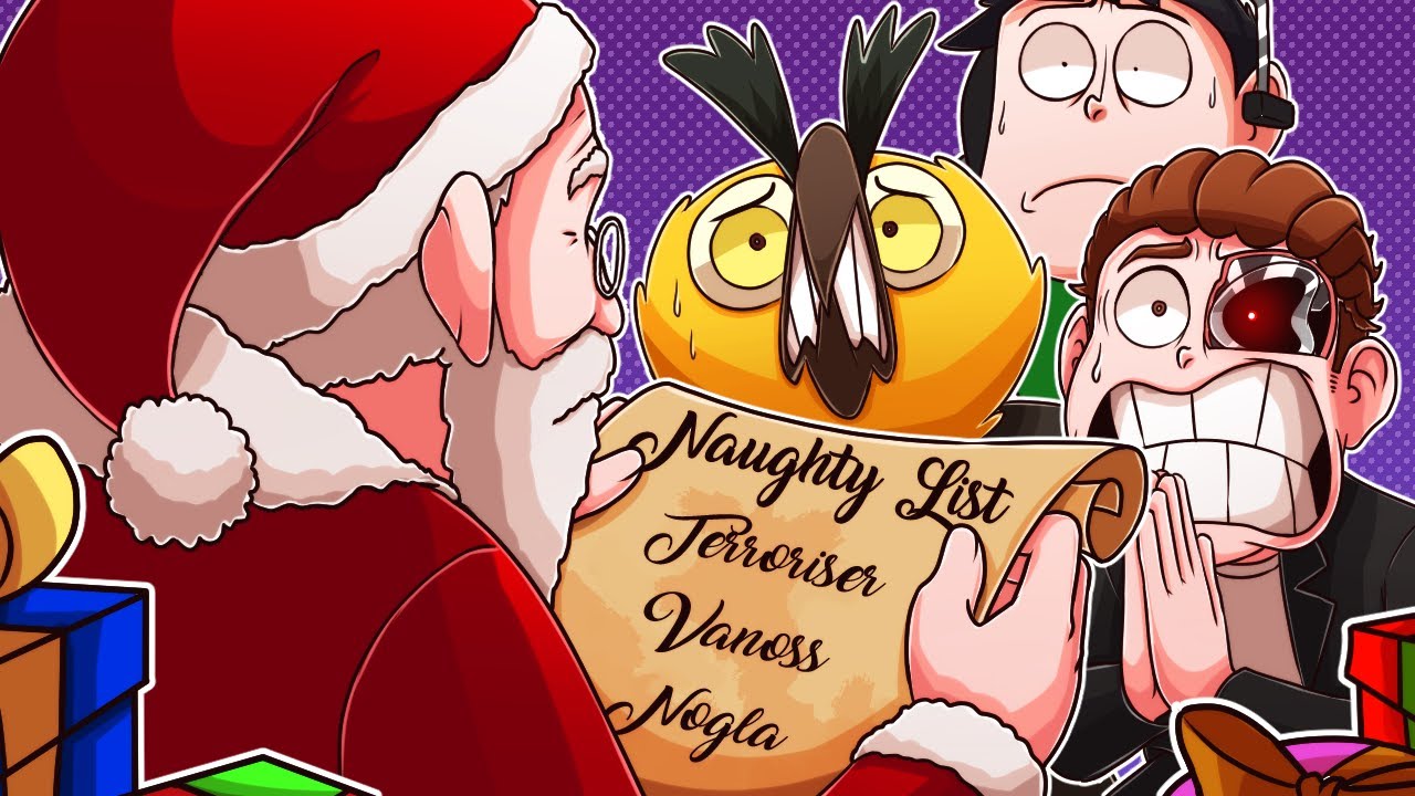 We are definitely on Santa’s NAUGHTY list after the jokes we made in this video…