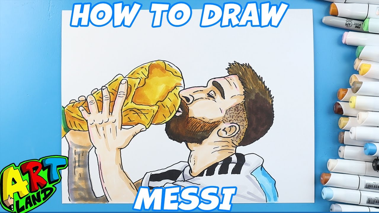How to Draw Messi
