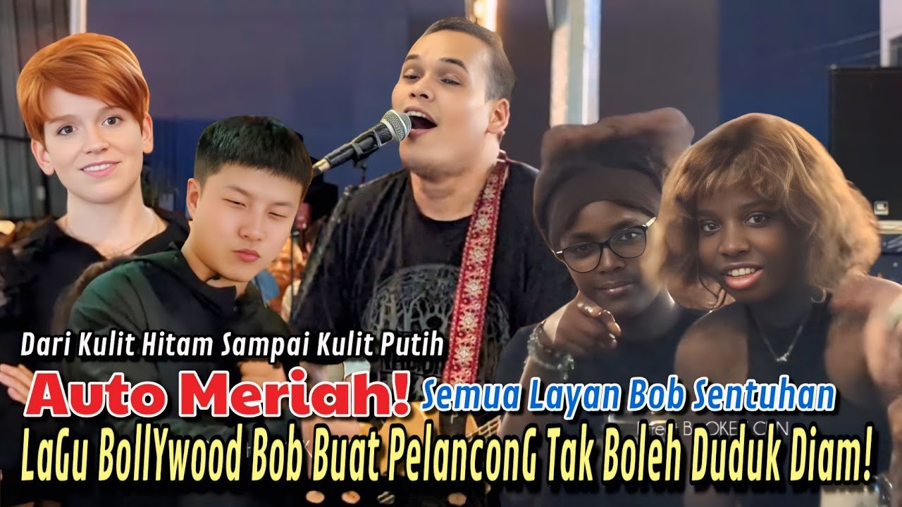 Dari Malu-Malu Terus Jadi 'Party'! Pelancong Layan Bollywood Sambil Menari! Wow Black Women Pun Ada!