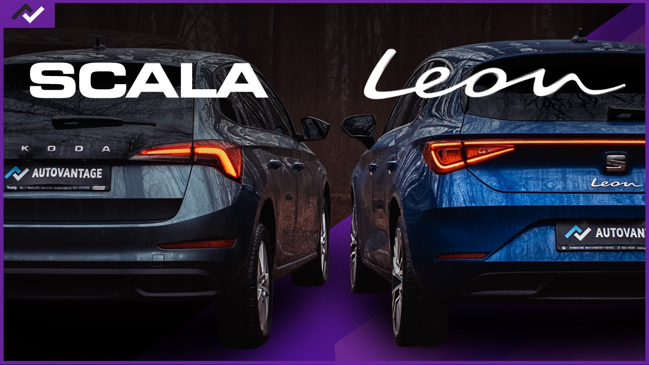 SKODA SCALA vs SEAT LEON - Unde este VW GOLF?