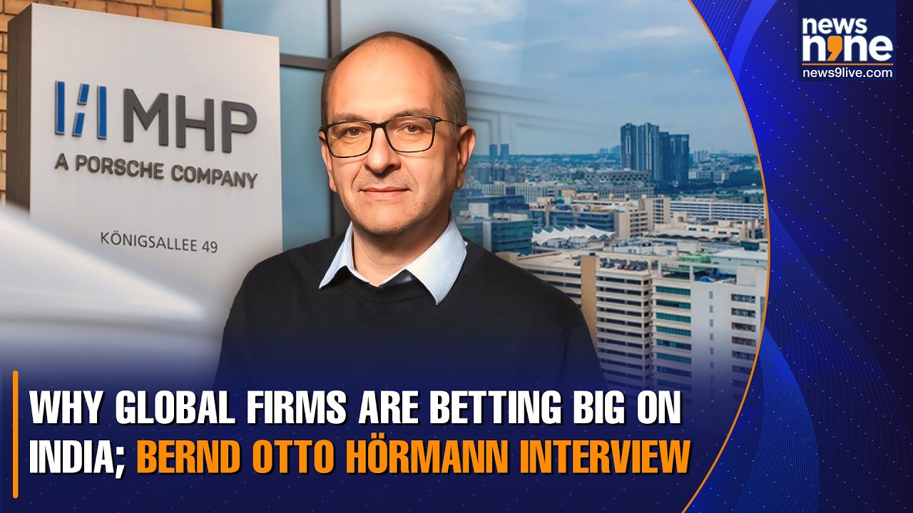 Why Global Companies Are Setting Up GCCs in India | MHP CEO Bernd Otto Hörmann | Bengaluru GCC Boom