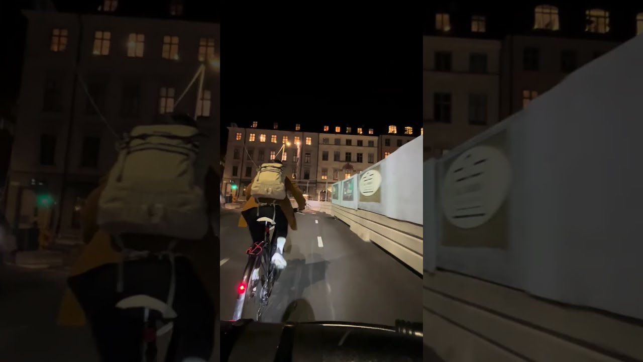 Bike ride from work, Stockholm City to Tullinge, Sweden 2024-10-22