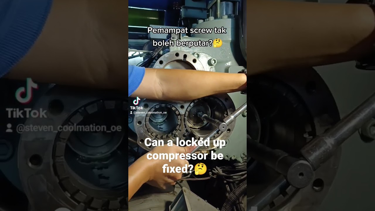 Can a locked up compressor be fixed🤔