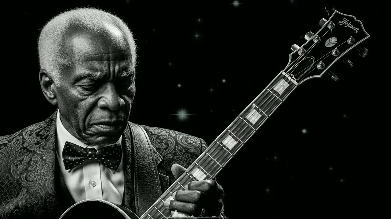 Chicago Blues Soul Night | Deep Blues Guitar for Late Night Thinking & Chill