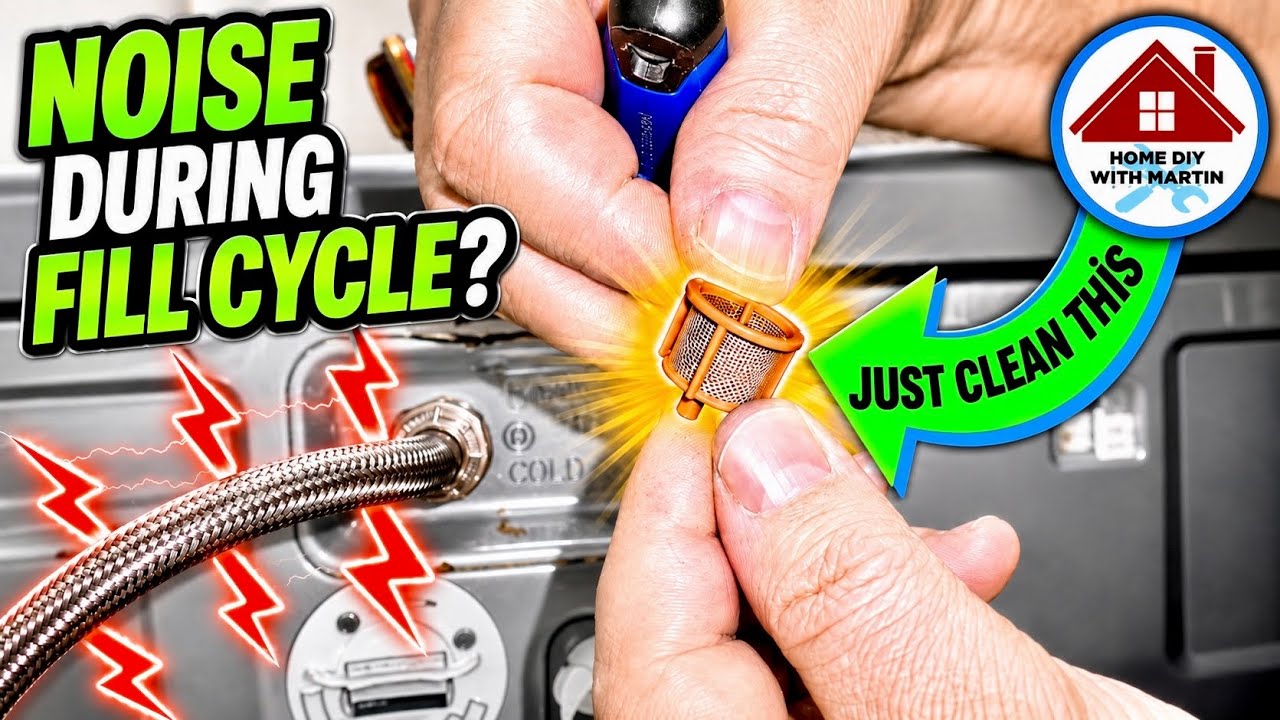 Washer Machine Noise during Fill Cycle? - Learn How to DIY Repair