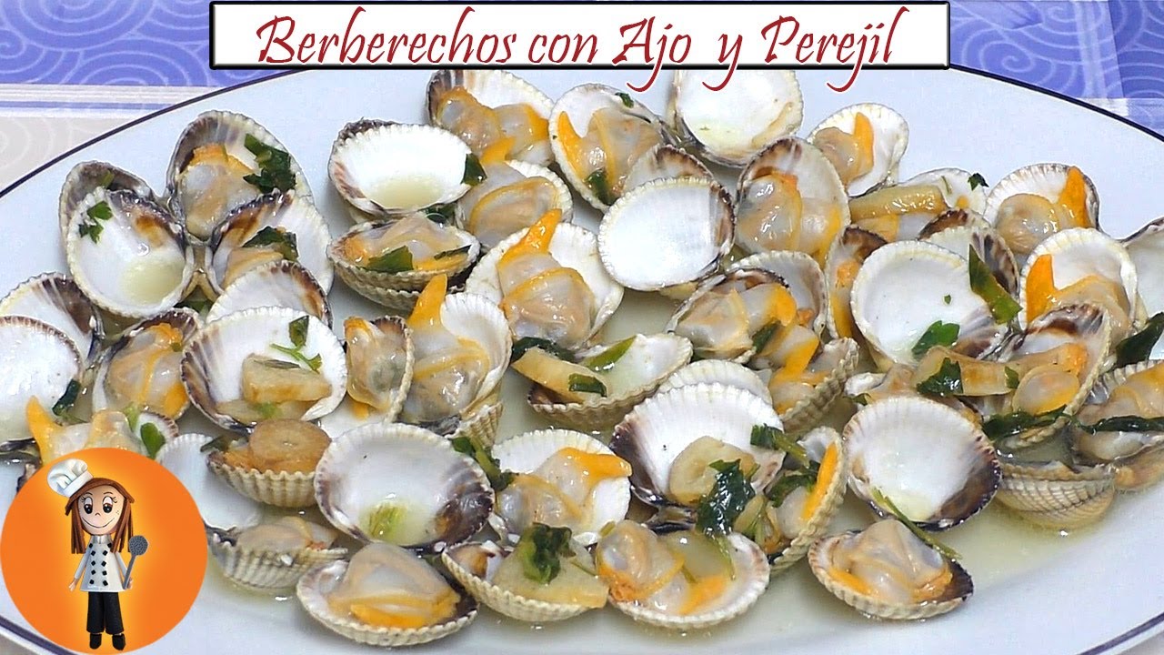 Berberechos con Ajo y Perejil | Receta de Cocina en Familia