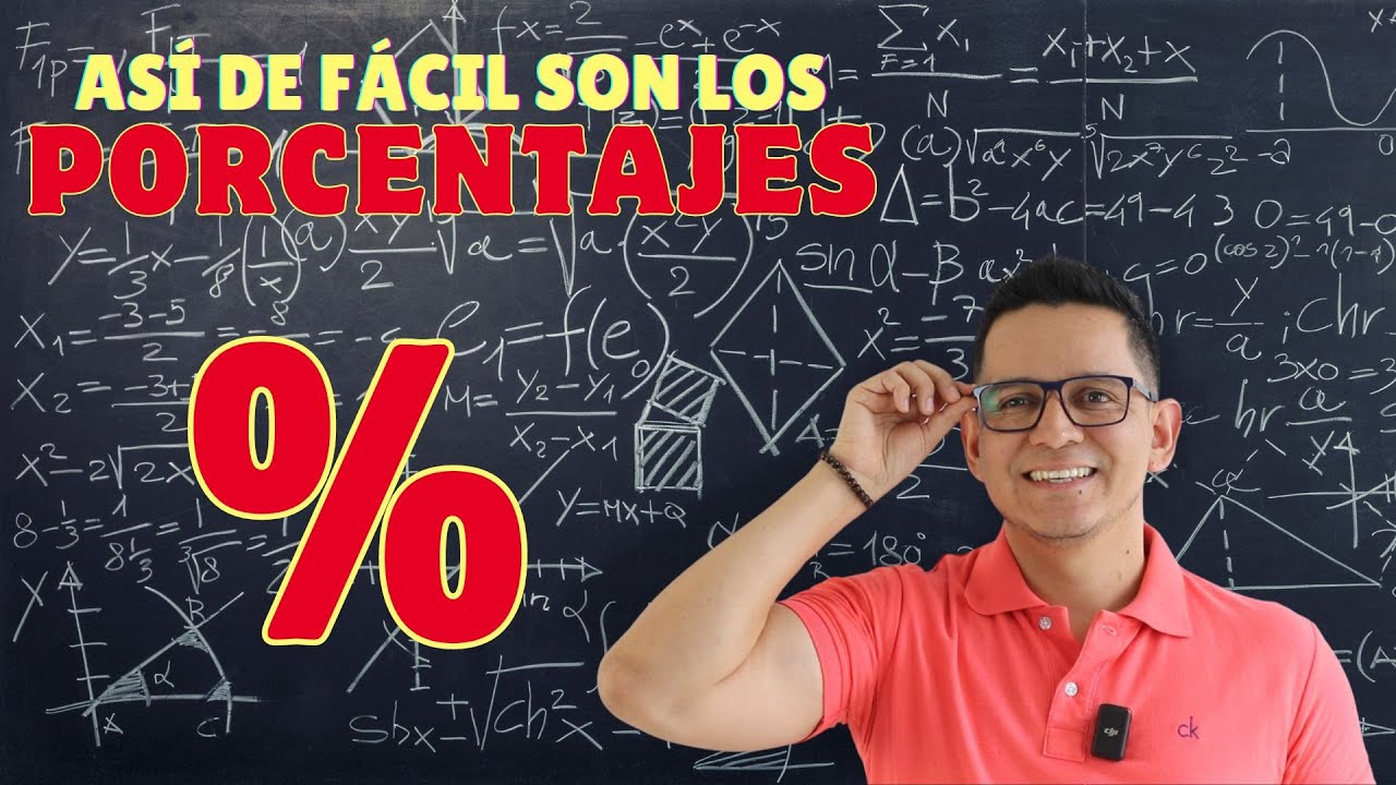 Porcentajes. Cómo calcularlos sin trucos y de forma fácil y rápida
