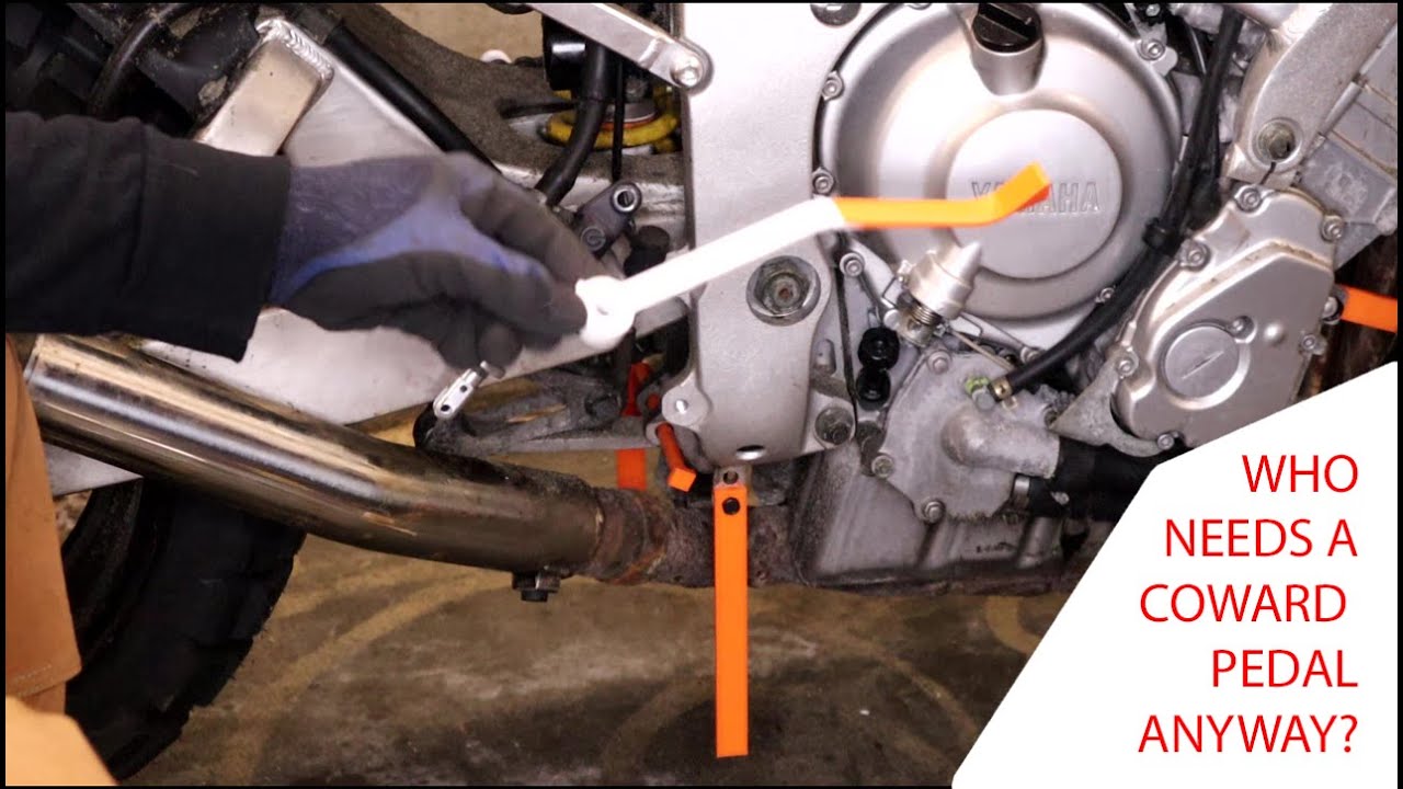 Fixing the Coward Pedal: How-To Instal Woodcraft Rear Light Switch/Spring [Project HyperTenere Ep10]
