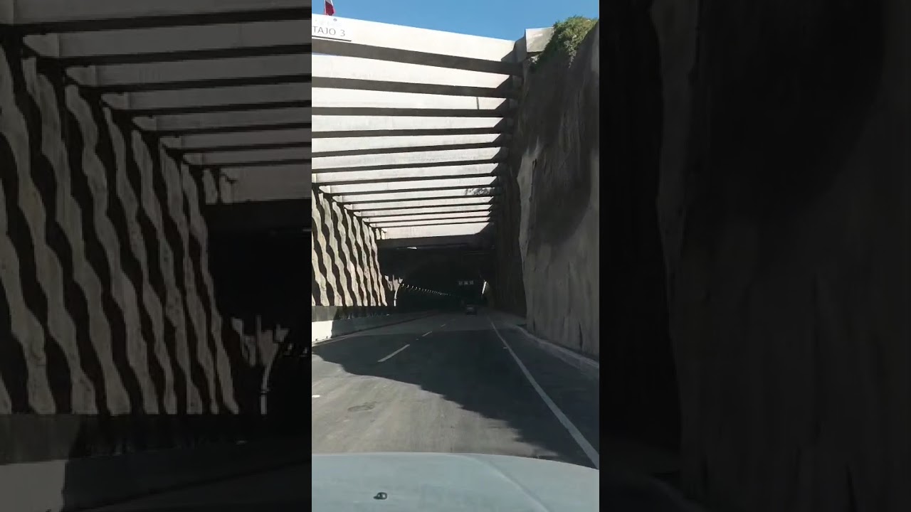 Estrenando el viaducto elevado de playas al centro. Tijuana
