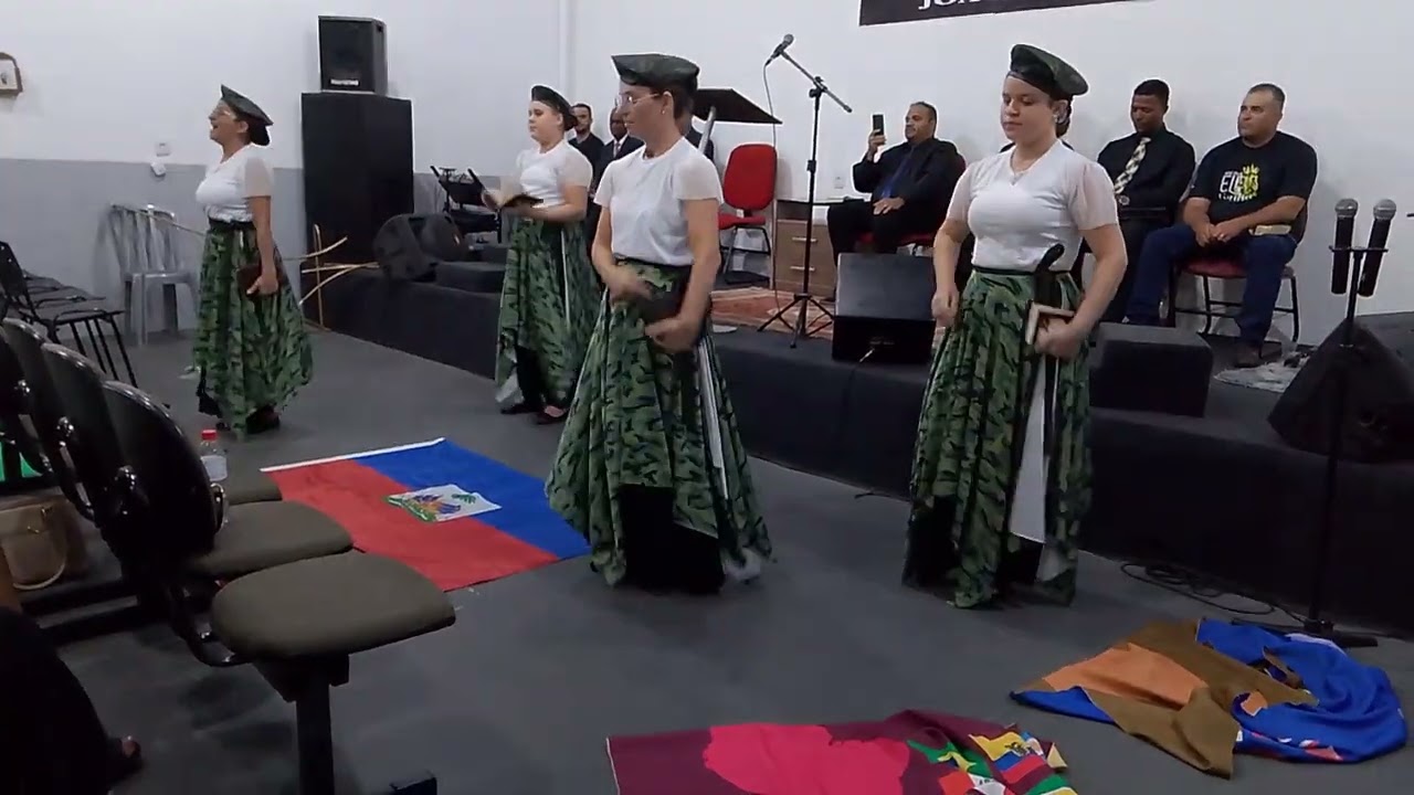 Culto de Missões coreografia Exército de Deus 30/11/25👏👏🙏🙏
