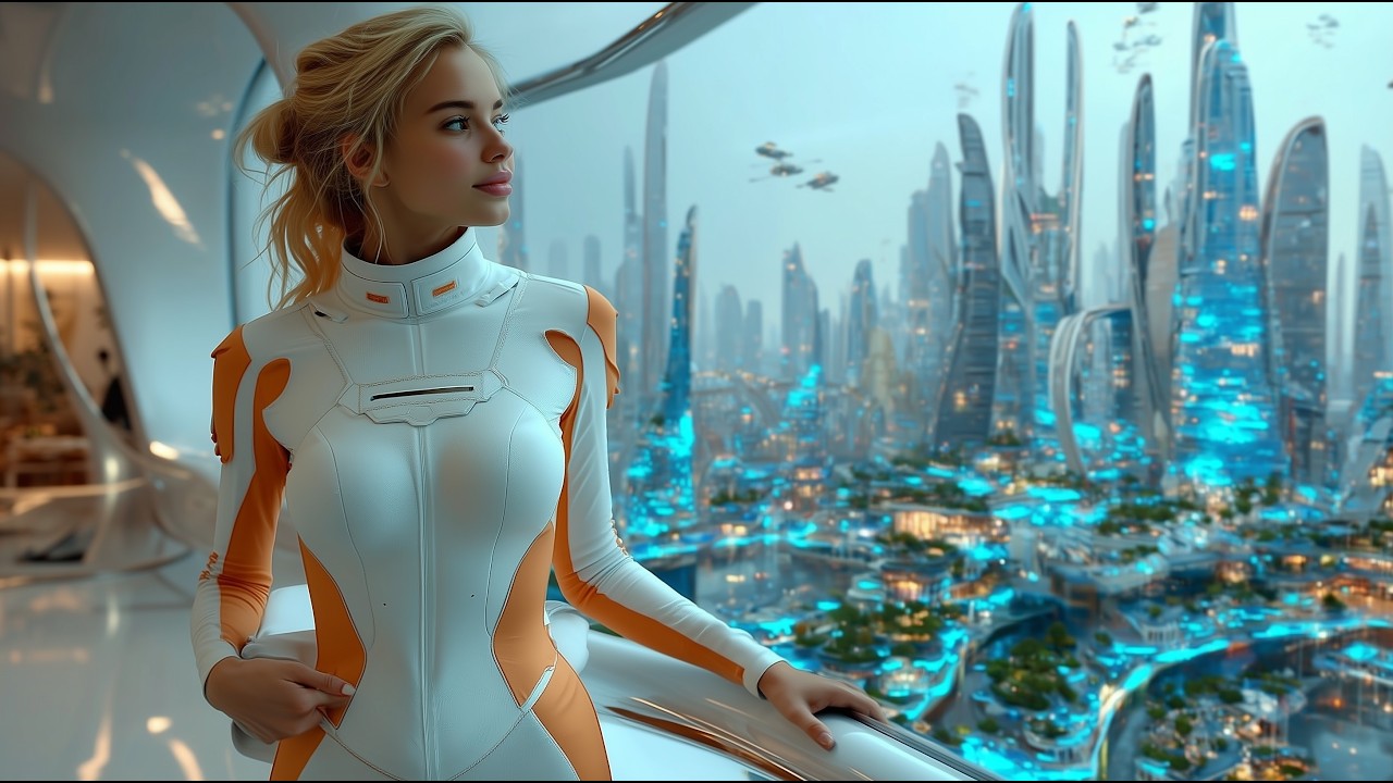 Future Living 2099: A Day in the Life of a Futuristic Luxury Civilization (4K)